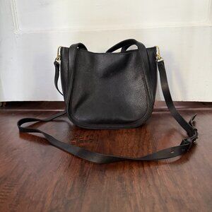 Madewell Pebbled Leather Crossbody Bucket Bag